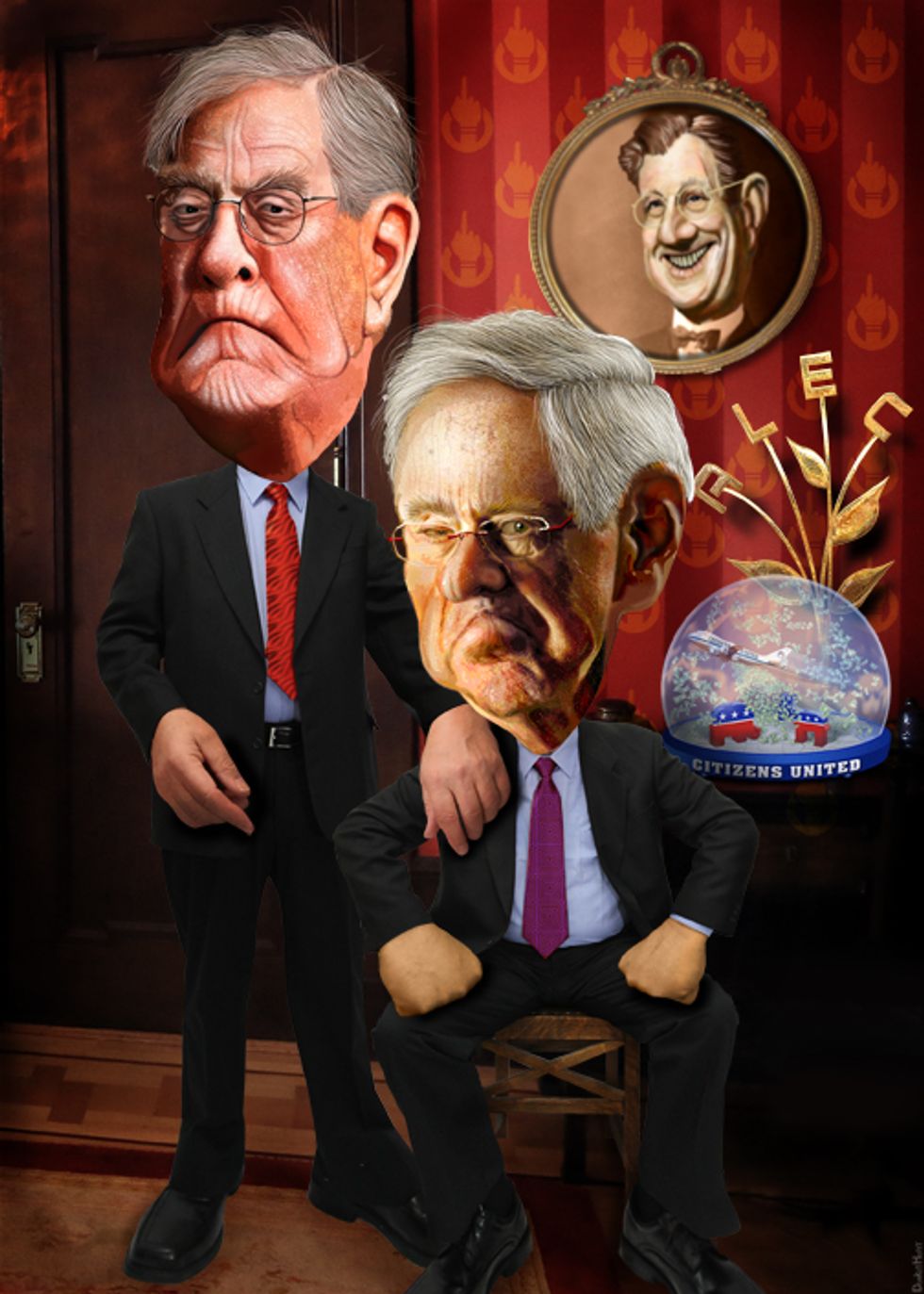The Koch Brothers Are Watching You -- And New Documents Reveal Just How Much They Know