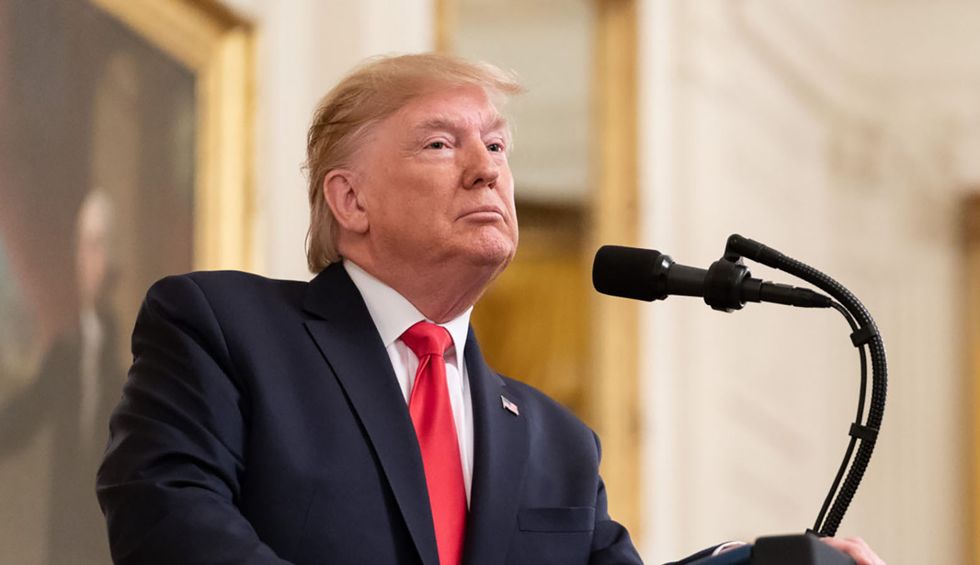 Trump hunkering down in White House residence and avoiding Oval Office as impeachment hearings overwhelm administration