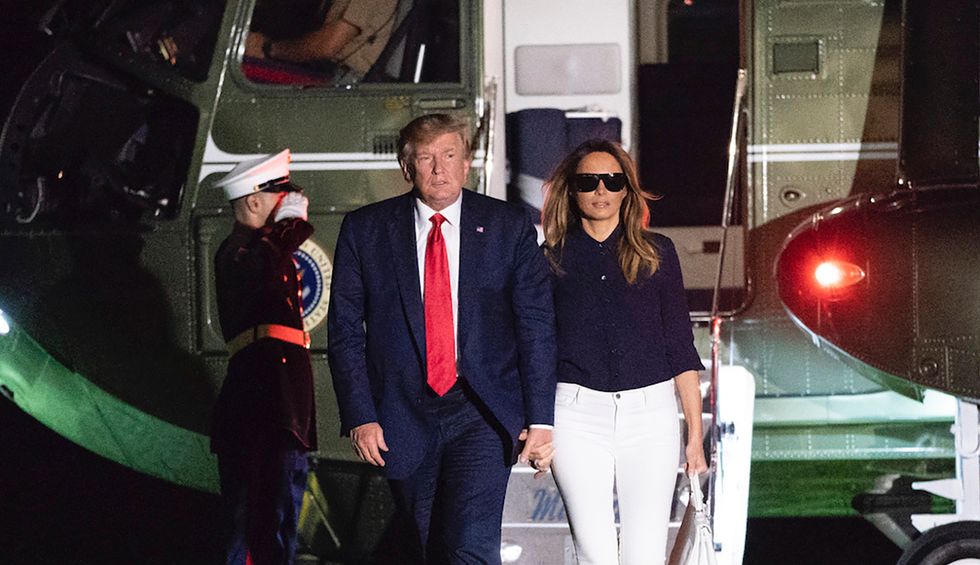 Unauthorized biography of Melania Trump sparks mockery after revealing First Lady and president sleep on separate floors: 'Quid pro quo marriage'