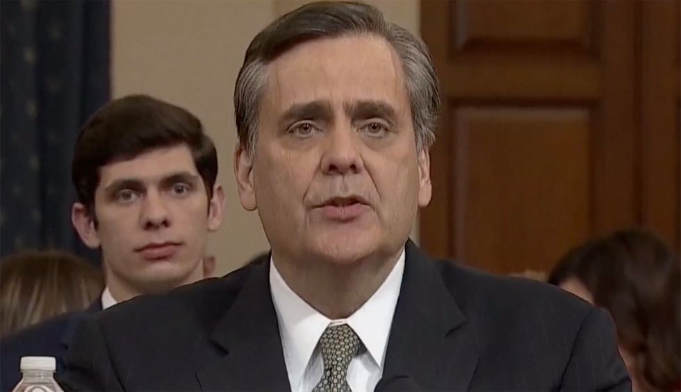 ‘Pathetic’ GOP witness Jonathan Turley slammed for ’embarrassing’ himself at impeachment hearing
