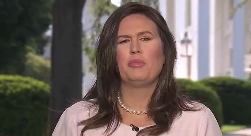 Sarah Sanders waffles during questioning by CNN’s Alisyn Camerota in combative TV appearance