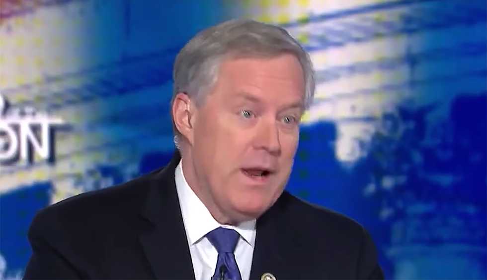 ‘That is not true’: Manic Republican Mark Meadows shut down by CNN host for repeating lies about Ukraine