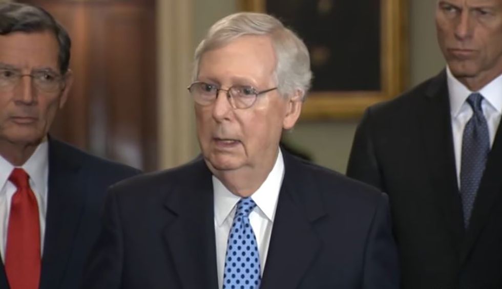 #WheresMitch trends as bipartisan House bill on coronavirus languishes in Senate's absence