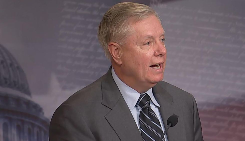 Lindsey Graham goes off at impeachment presser: 'I'm not covering up anything — I'm exposing your hatred!'