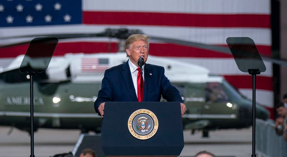 Trump used a surprisingly effective trick to hide his disastrous foreign policy