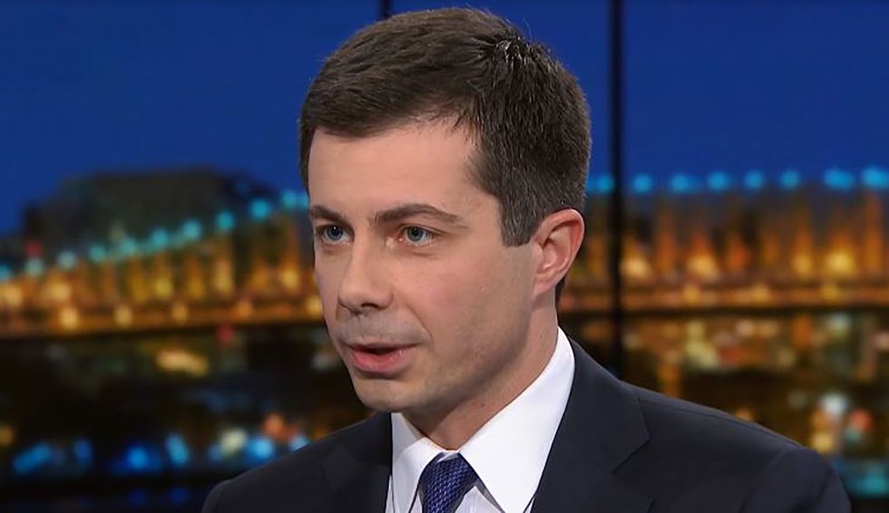 Buttigieg campaign tried to have me arrested for handing out these Medicare for all fliers. Here's why
