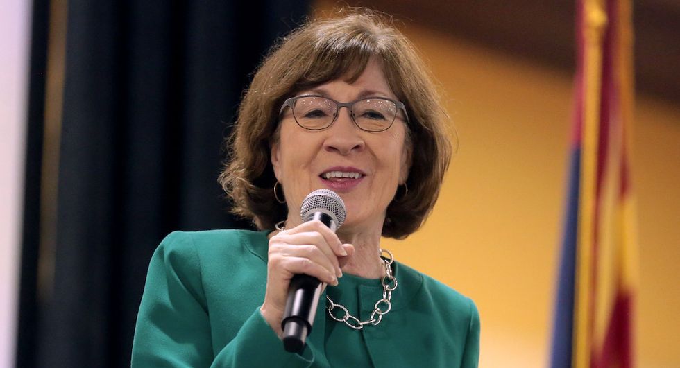 National laughingstock Susan Collins 'wishes' witnesses were called