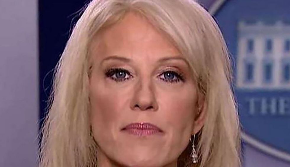 Kellyanne Conway stumped as reporter grills her over Trump’s threat to commit war crimes
