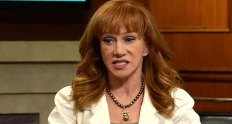 Kathy Griffin still gets death threats: 'People want to kill me on stage'