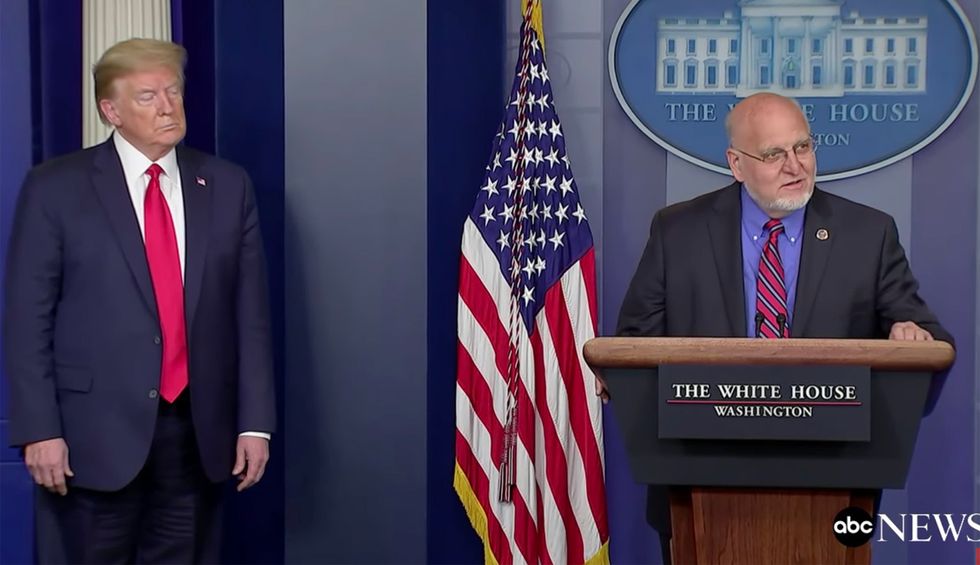 CDC chief contradicts Trump's claim he was 'misquoted' on potential for deadly fall coronavirus outbreak: 'I'm accurately quoted'