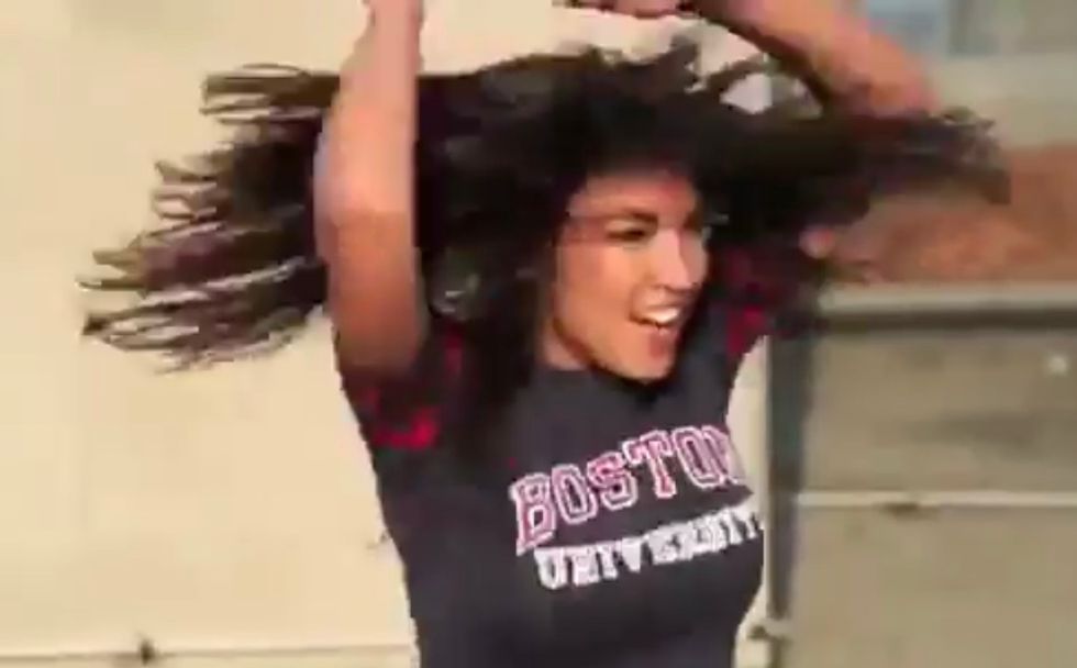 Trump supporter mercilessly mocked for posting an 'attack' on Alexandria Ocasio-Cortez that actually just made her look cool