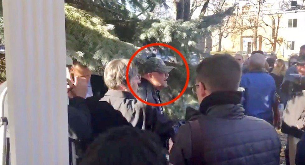 Violent Trump supporter attacked attendee at Elizabeth Warren rally: police