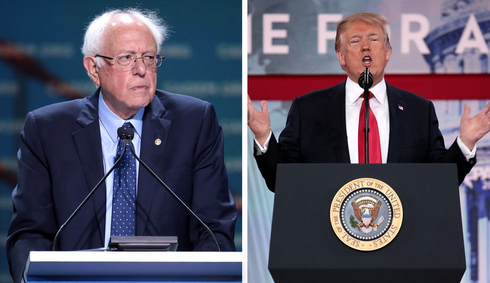 'The only one I didn't want her to pick': Recording of Trump private dinner shows he feared Bernie Sanders on 2016 ticket