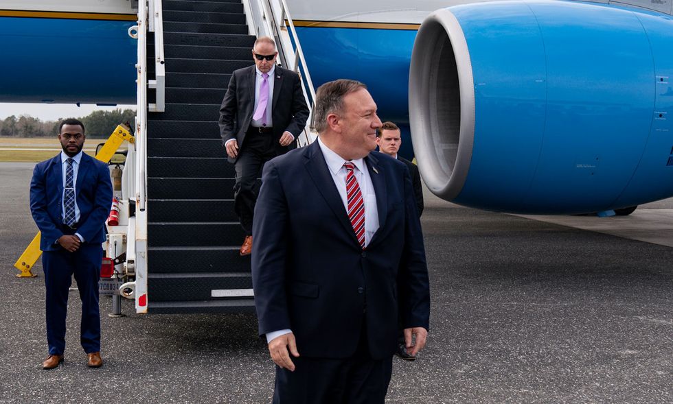 Pompeo accused of 'retaliating against' NPR after he bars reporter from his plane