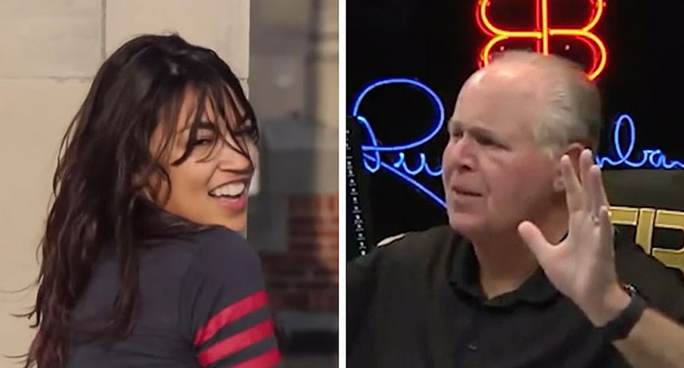 Rush Limbaugh complains Rep. Alexandria Ocasio-Cortez is too 'uppity' for Congress