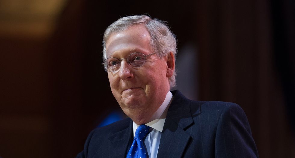 How Mitch McConnell's weak-kneed cowardice makes him the perfect target for agents of power and influence