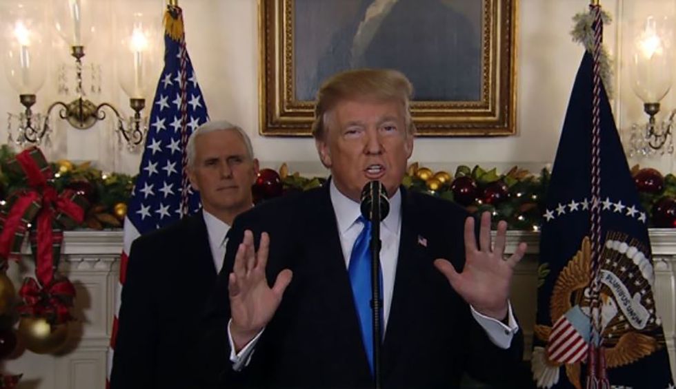 Being president is an actual job — and this idiot just can't do it