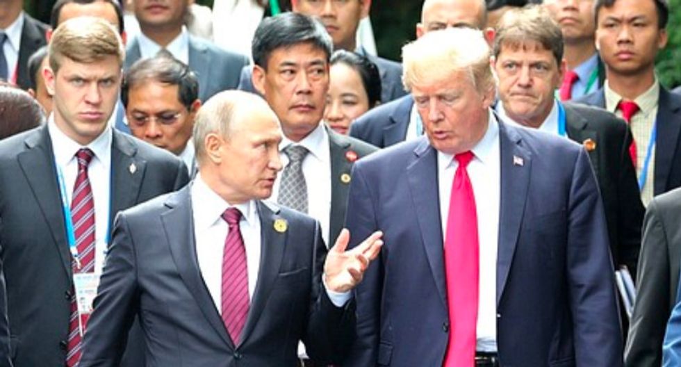 Trump claims he 'never worked for Russia' — so, now we're supposed to take him literally?