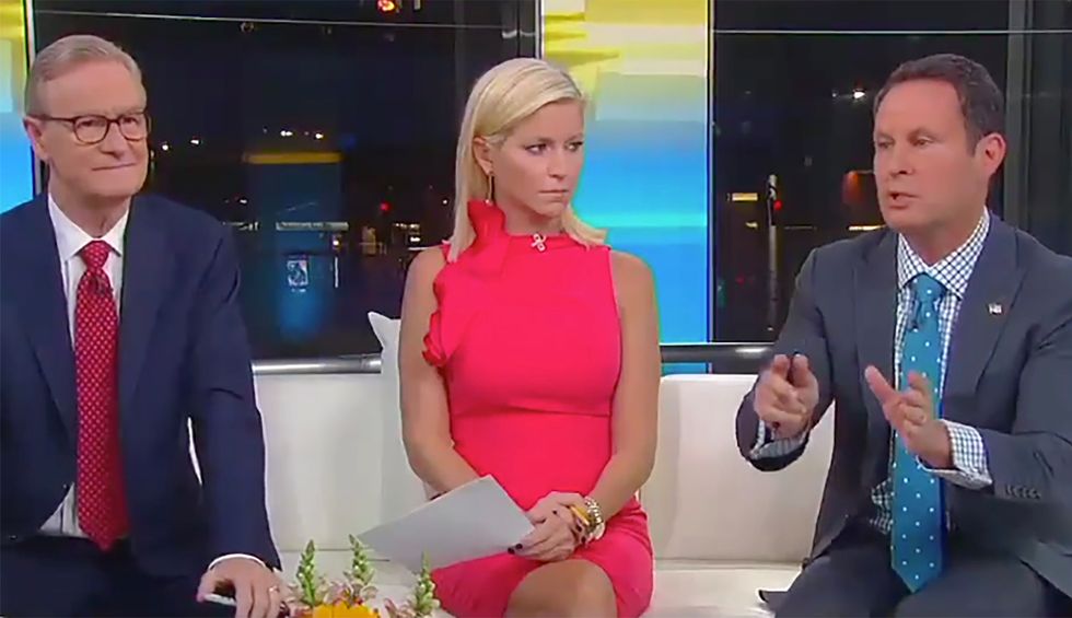 'What a disaster': Fox & Friends' Brian Kilmeade battles his co-hosts after they defend Trump's decision to 'abandon our allies' in Syria