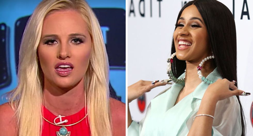 Rapper Cardi B shuts down Tomi Lahren in a single tweet for mocking her call to end the government shutdown