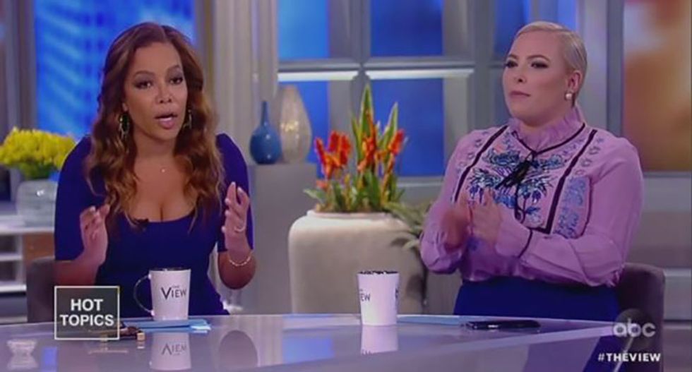 The View's Meghan McCain melts down while trying to blame Democrats for the shutdown — and gets summarily schooled
