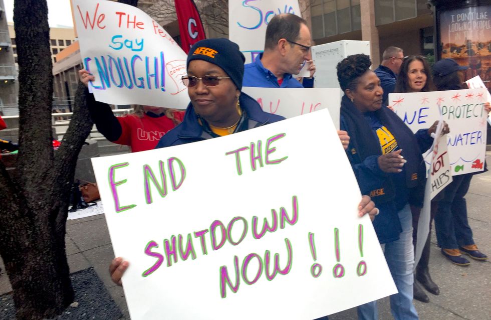 How the government shutdown exposed the lie at the heart of the anti-union 'right-to-work' movement