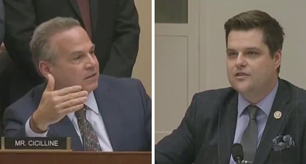 Dem Rep takes down Trump-loving GOPer for blaming gun violence on immigrants: 'Are members of Congress entitled to make things up?'