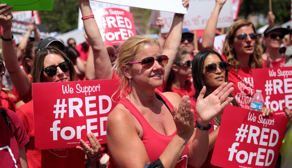 Why a threatened teacher walkout points the way to reverse America’s depleted public services