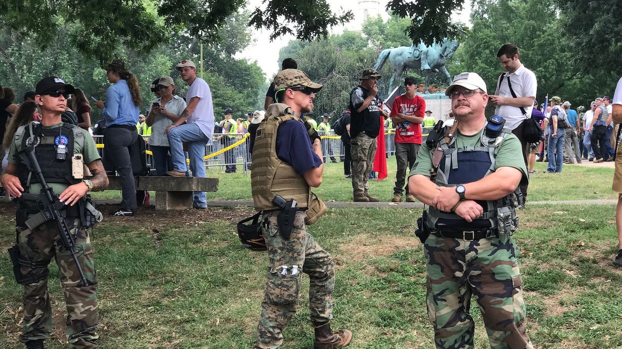 'Arming up for anticipated civil conflict': Study says gun buyers prone to 'political violence'