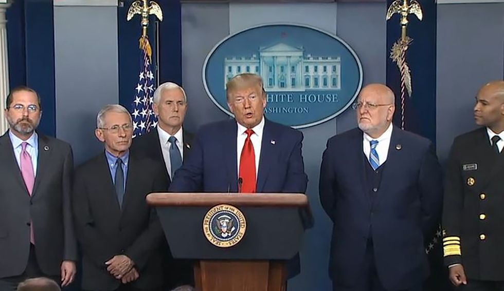Trump White House unleashes a dangerous virus of misinformation