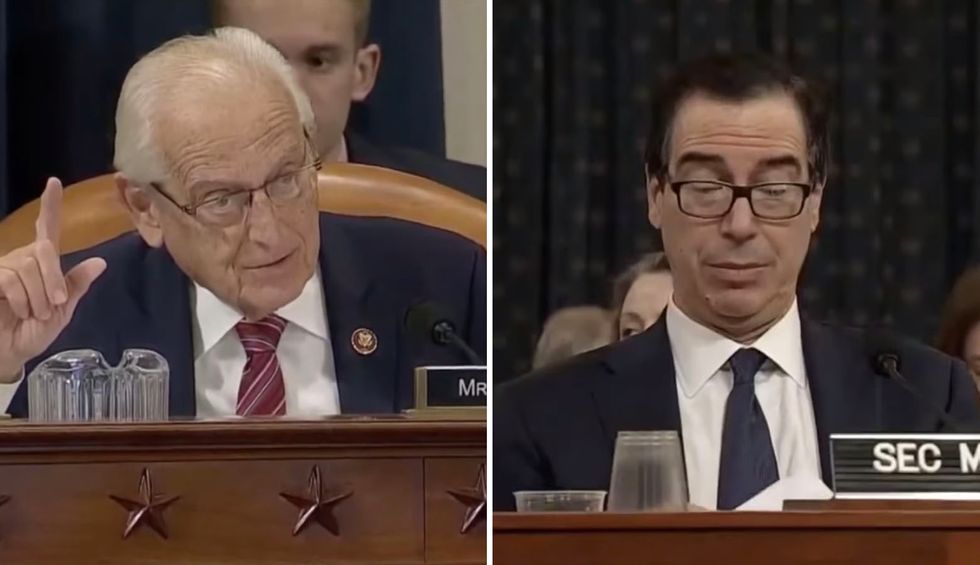 Sparks fly at Steve Mnuchin hearing: ‘The only thing you suffer is smug rhetoric and staggering lies'