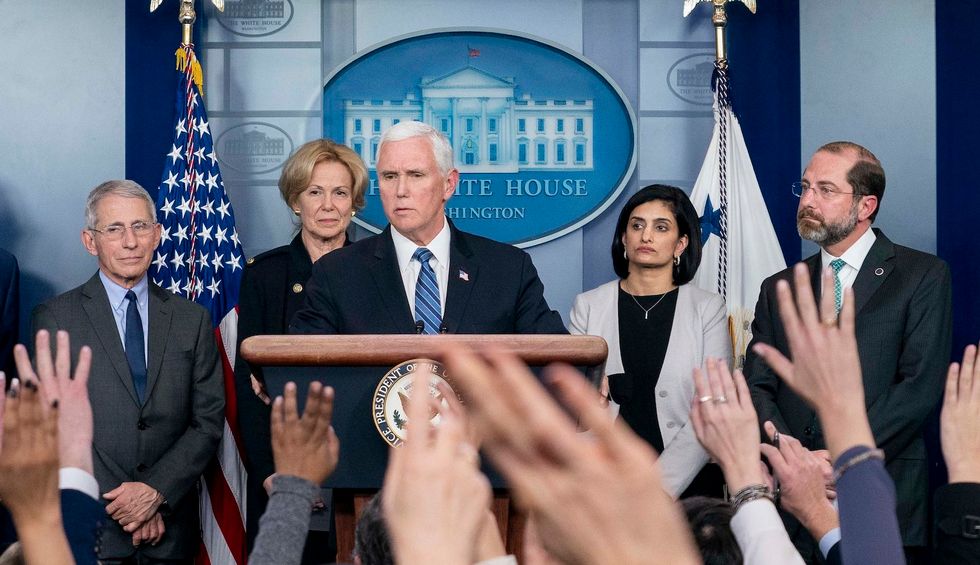 'Absolutely outrageous': White House bars press from filming or recording coronavirus briefing