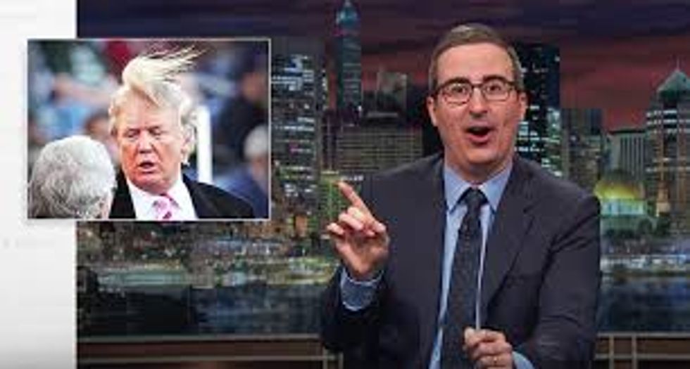 John Oliver shreds Trump's 'bullsh*t nonsense' — and reveals why he would never interview him