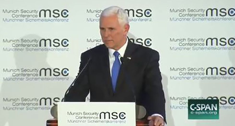 Evangelical Christian Mike Pence defends imprisoning children without soap or toothbrushes