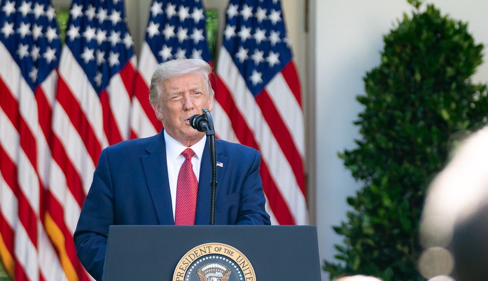 Even Fox News is rattled as Trump’s unhinged Rose Garden campaign rally proves his sideshow act is getting truly pathetic