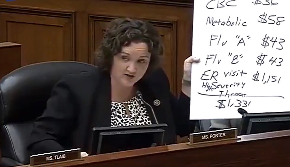 ‘Not good enough’: Watch Rep. Katie Porter relentlessly grill Trump CDC head until he commits to making coronavirus testing free