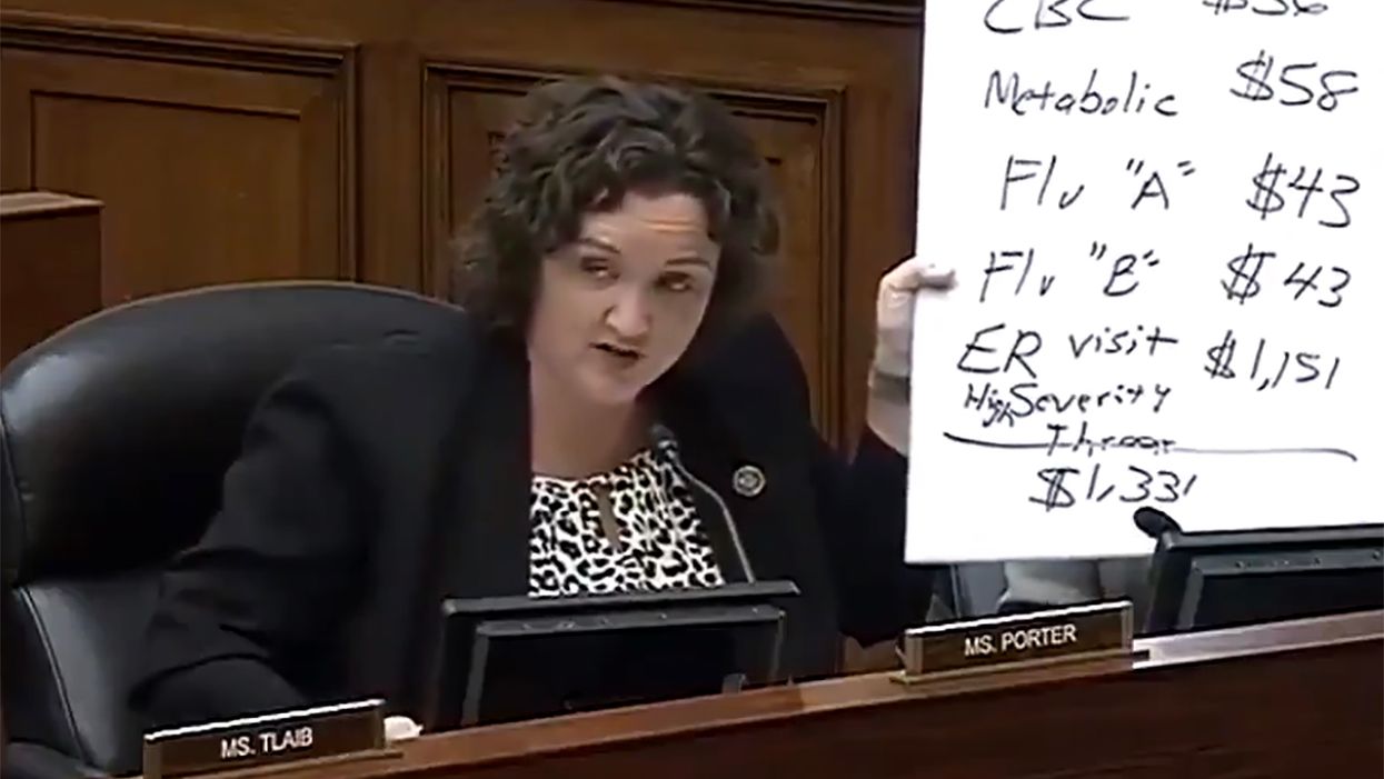 'Bombshell' Rep. Porter report breaks down how Big Pharma pursues 'killer profits' at the expense of our health