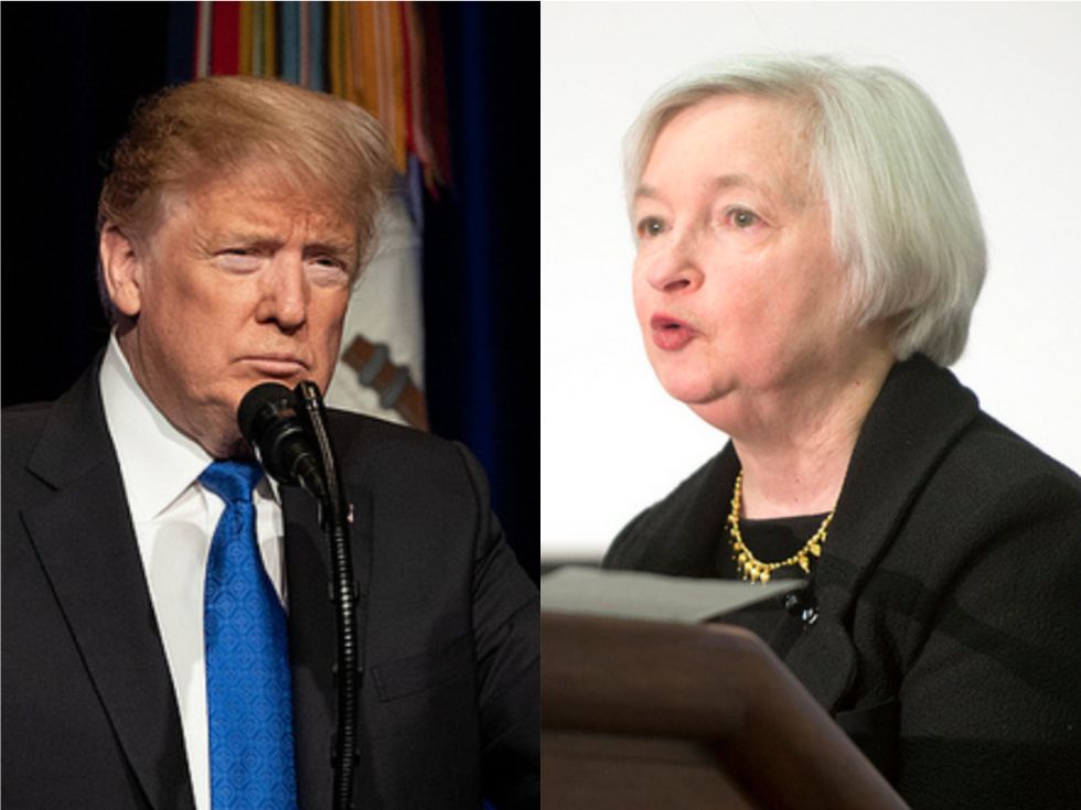 Former Fed chair explains how Trump doesn't 'grasp' basic facts about U.S. economic policy
