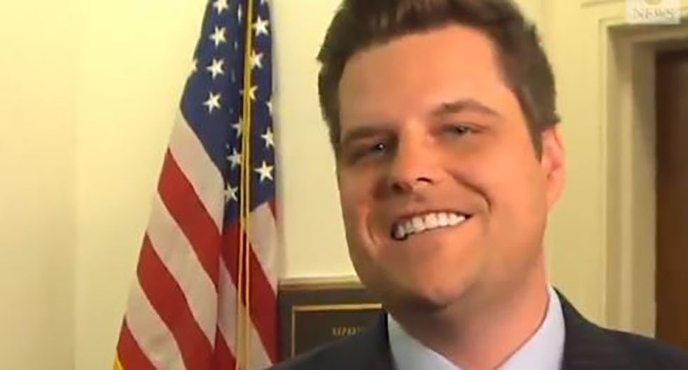 Democrat rips GOP's Matt Gaetz as ‘most punchable face in Congress’ — next to Ted Cruz: report