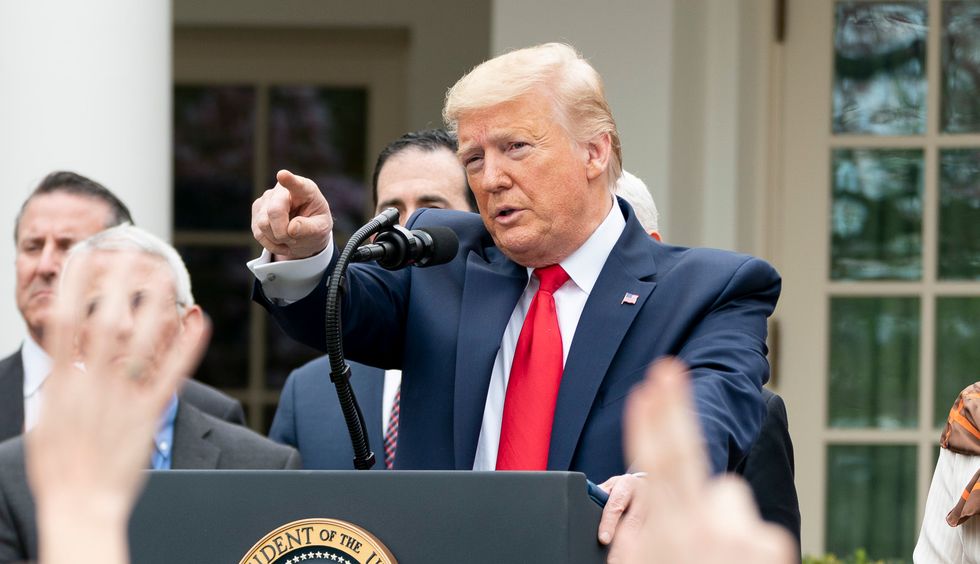 Trump thinks he can use the pandemic to win again. And the media is proving him right