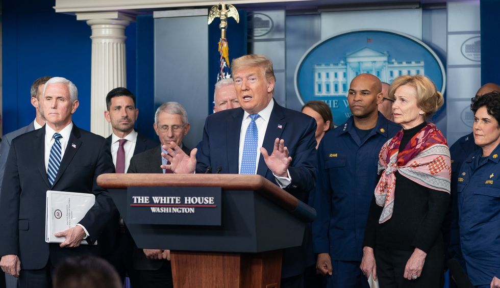 'Wartime President' Trump has found his 2020 strategy — posing as the real thing on television