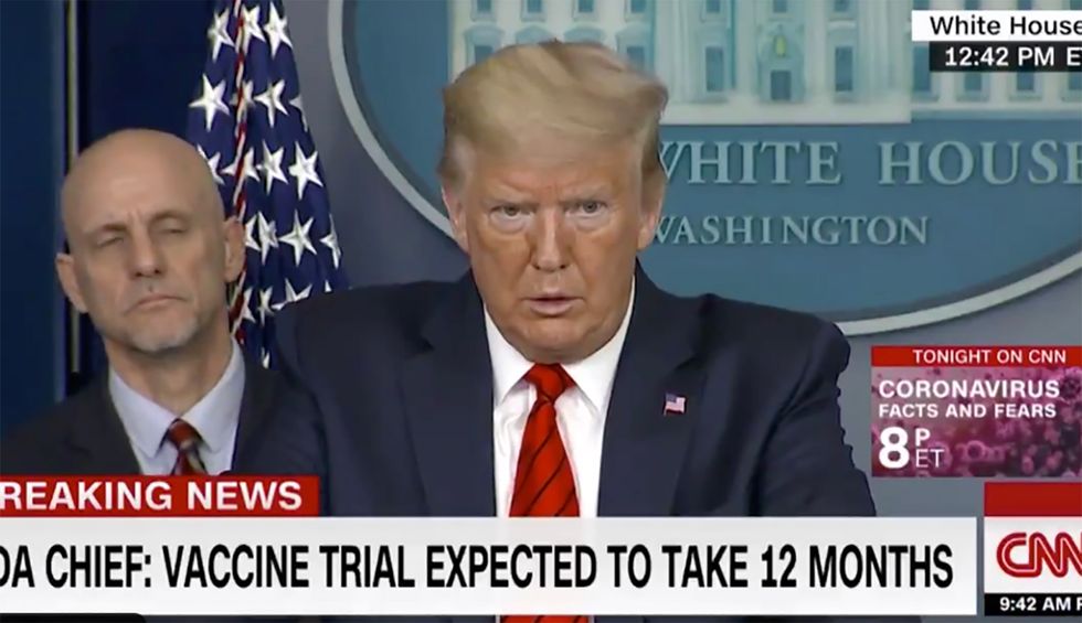 Whiplash: Here are 4 blatant contradictions Trump just spewed to the American public during his rambling coronavirus presser