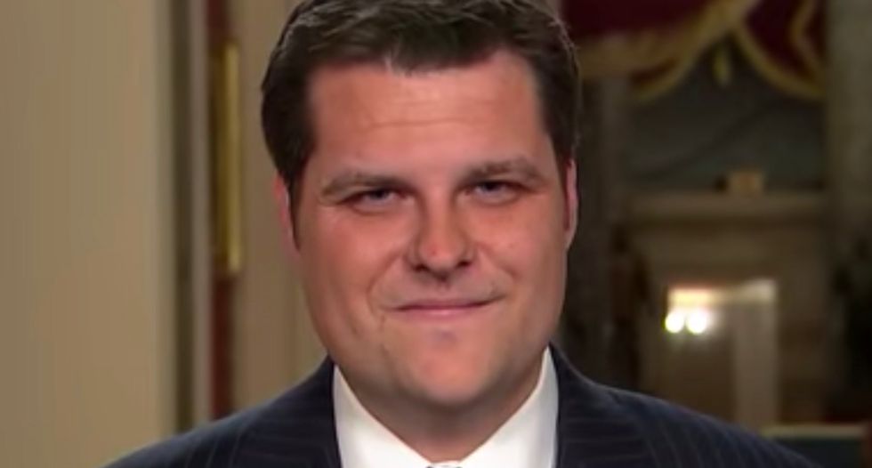 GOP Rep. Matt Gaetz complains after being kept out of closed-door hearing with former Russian affairs adviser to Trump