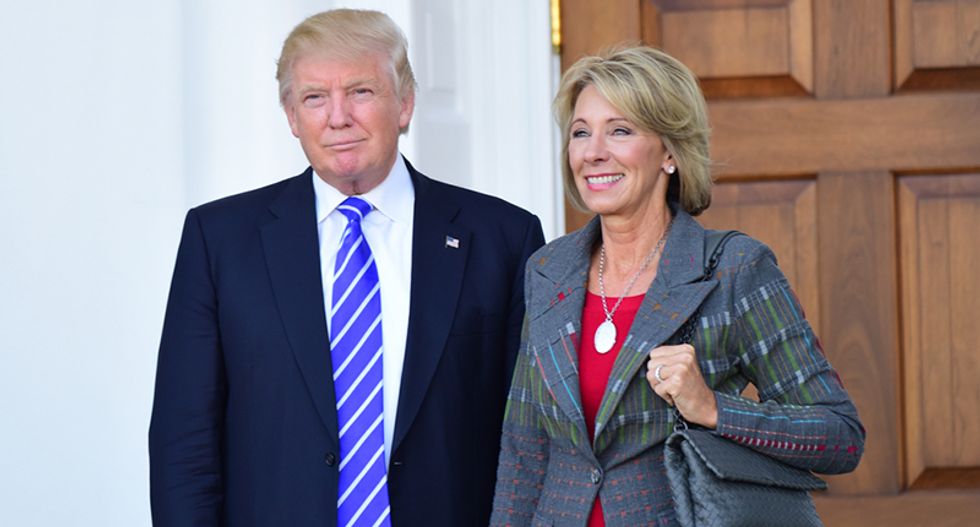 Betsy DeVos' right-wing school indoctrination program betrays a fundamental misunderstanding of the differences between public and private schools