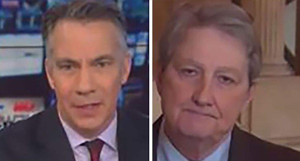 CNN host shocked after GOP senator says it’s ‘perfectly acceptable’ for Trump use DOJ to punish media
