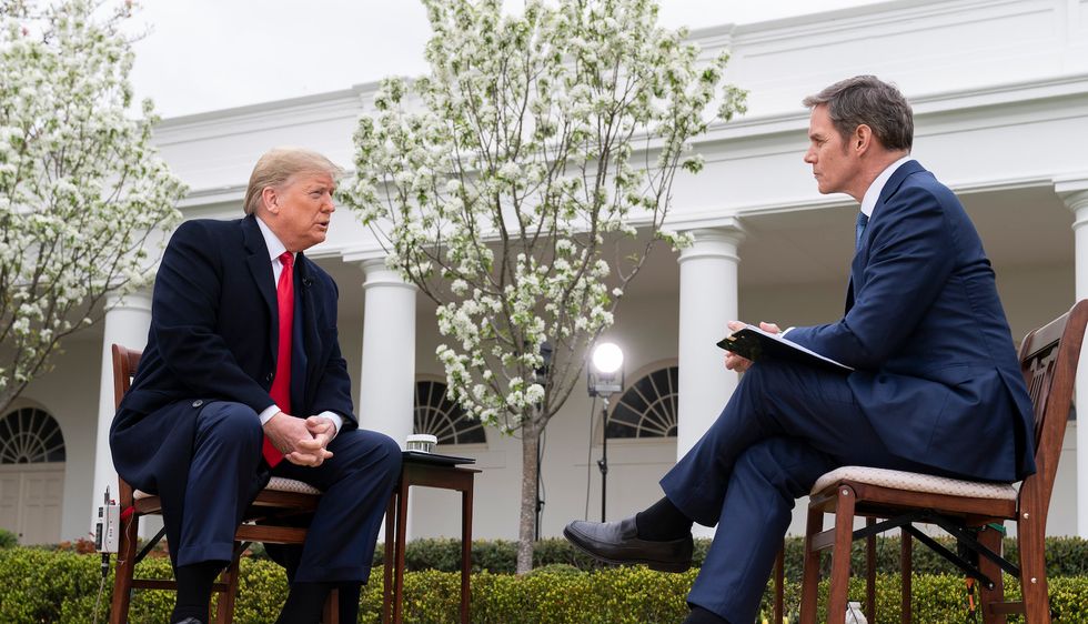 Trump horrifies viewers as he says he wants to see 'packed churches' soon while a pandemic rages on