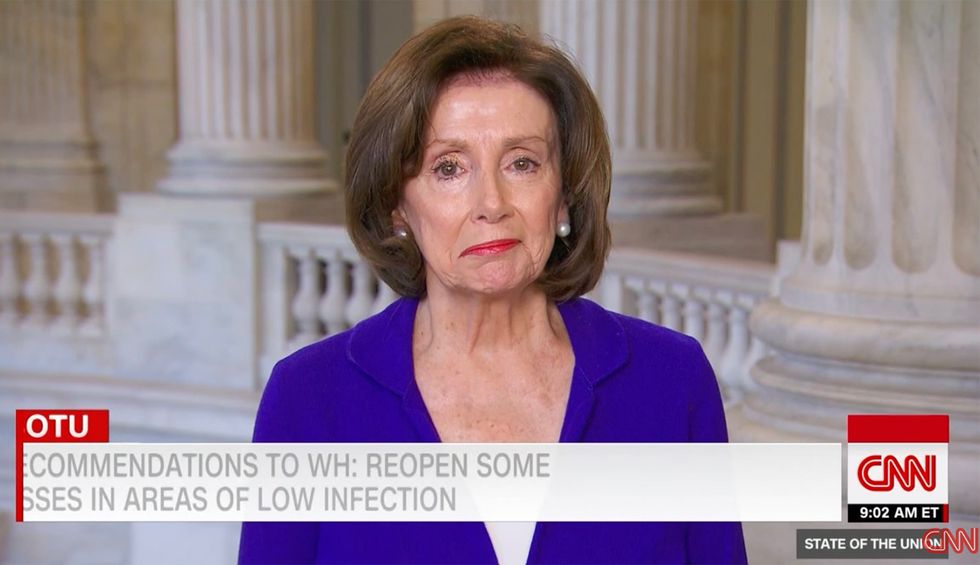 Watch Speaker Pelosi slam Trump's coronavirus response: 'As the president fiddles, people are dying'