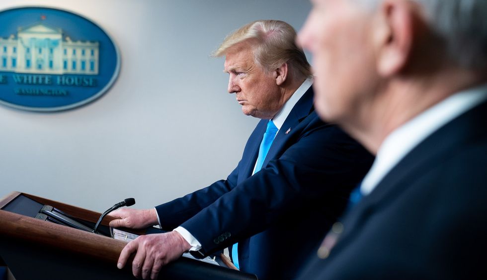 The Trump campaign is broke