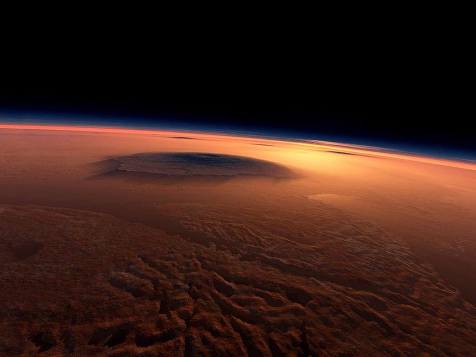 Meteorites from Mars contain clues about the red planet