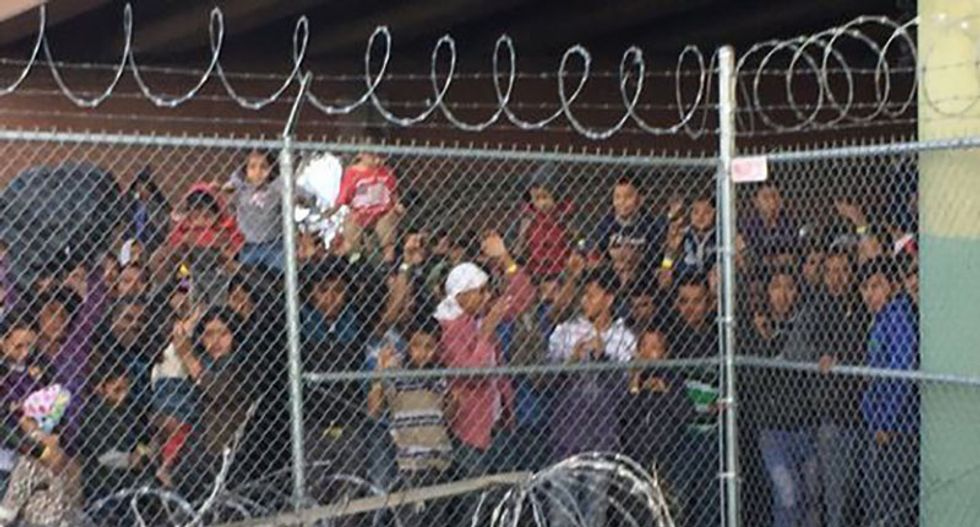 'We are running concentration camps': Images from El Paso provoke outrage over migrant treatment
